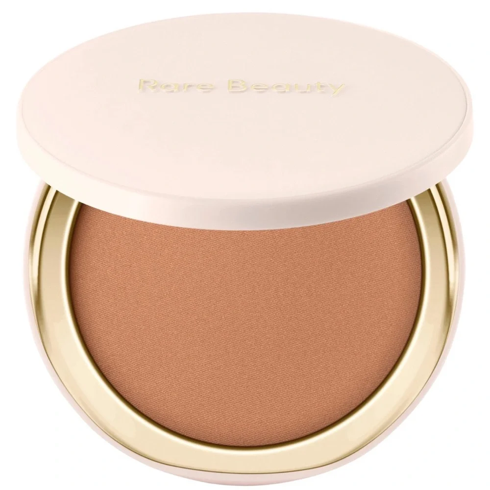 Rare Beauty💄Warm Wishes Soft Matte Powder Bronzer Warmed Up Light Brown NIB